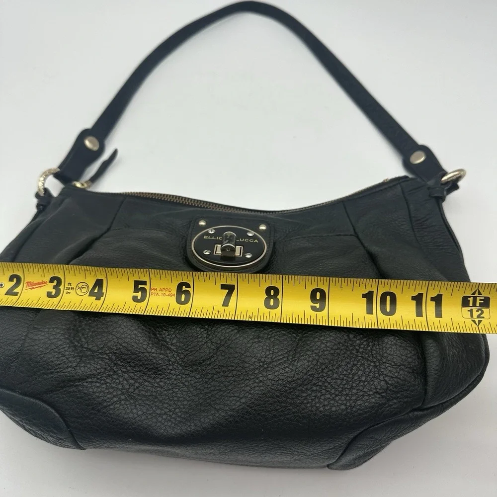 Elliott Lucca‎ Hobo Handbag Purse Chunky Buckle Shoulder Bag